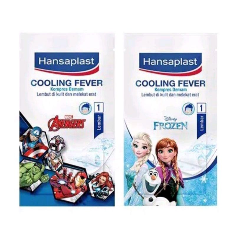 Hansaplast Kompres Demam Cooling Fever cool fever Karakter Disny Frozen Anak