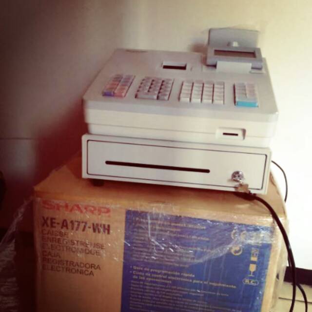 Cash Register Mesin Kasir Sharp XE-A177