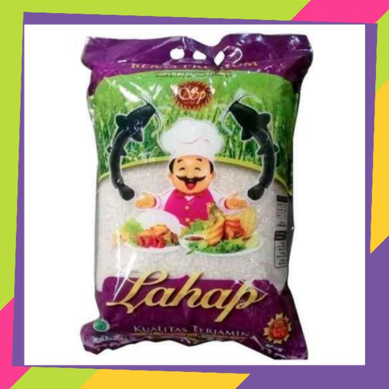 Beras Lahap Lele Premium 5 Kg Indonesia