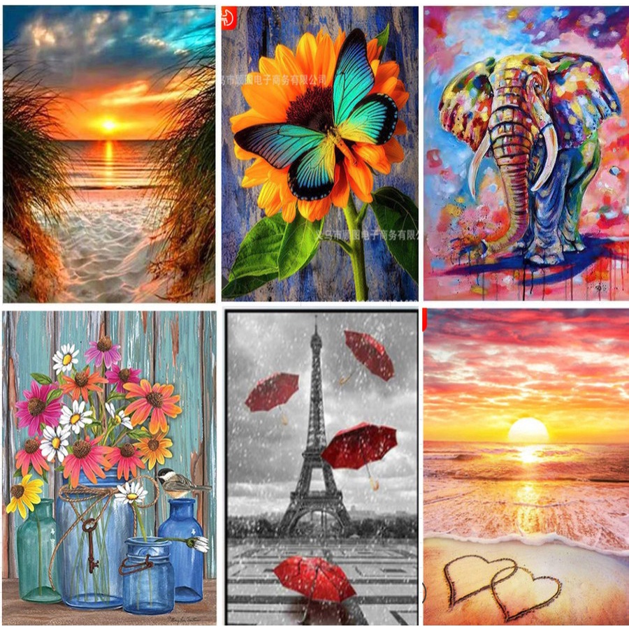 

5D DIY DIAMOND PAINTING COLORFULL 30X40CM CRAFT DRILL 03