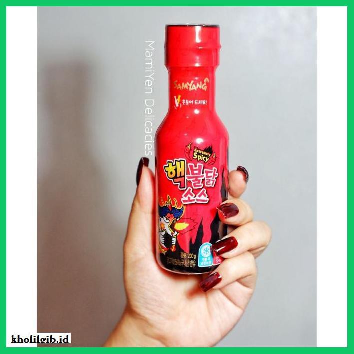 

Aneka-Sambal- Sambal Samyang Sauce Bulddak Asli Korea - Nuclear -Pedeeeeeezzzzzzz.