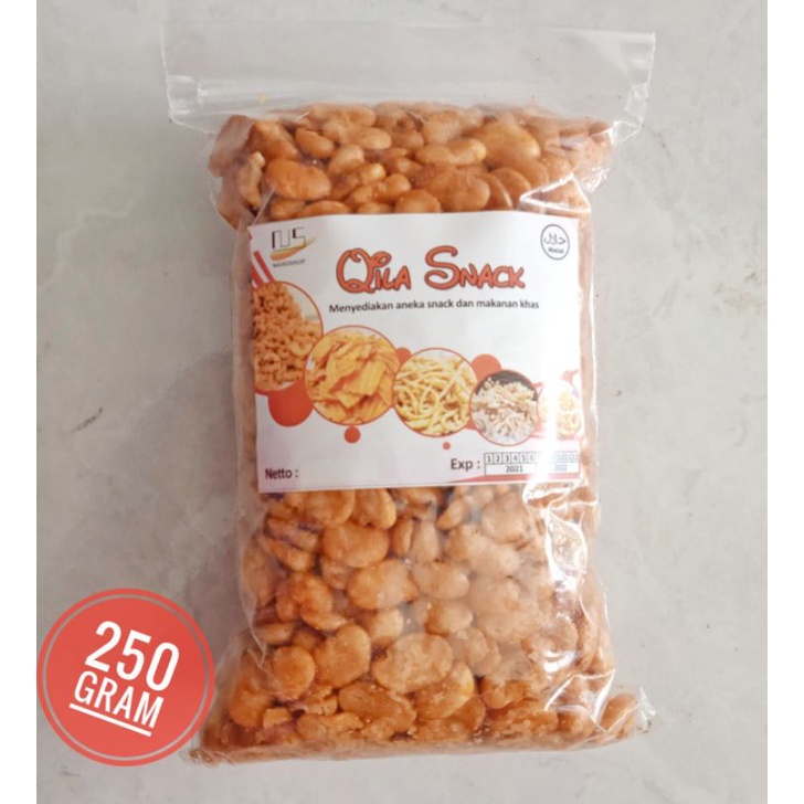 

Kacang Koro Kupas Pedas 250 Gram