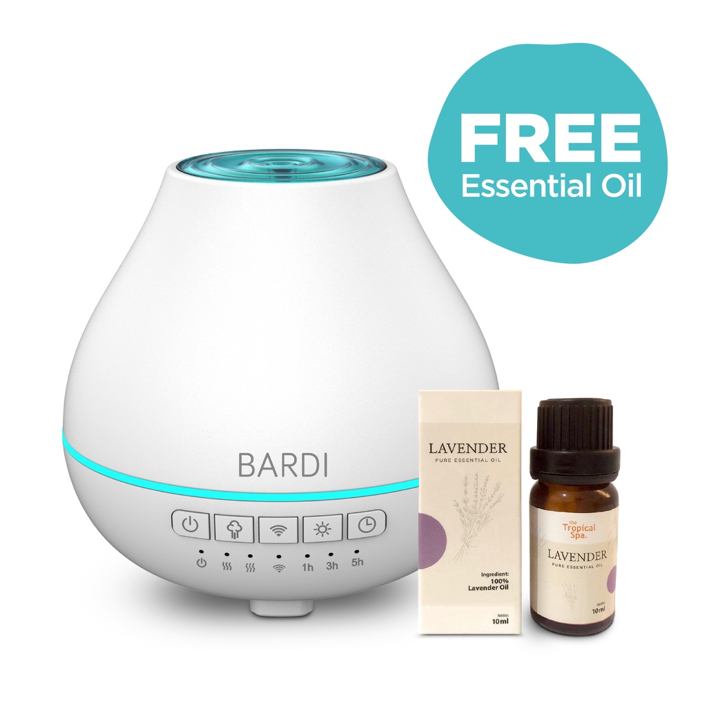 BARDI Smart Aroma Diffuser FREE Essential Oil Lavender 10ML