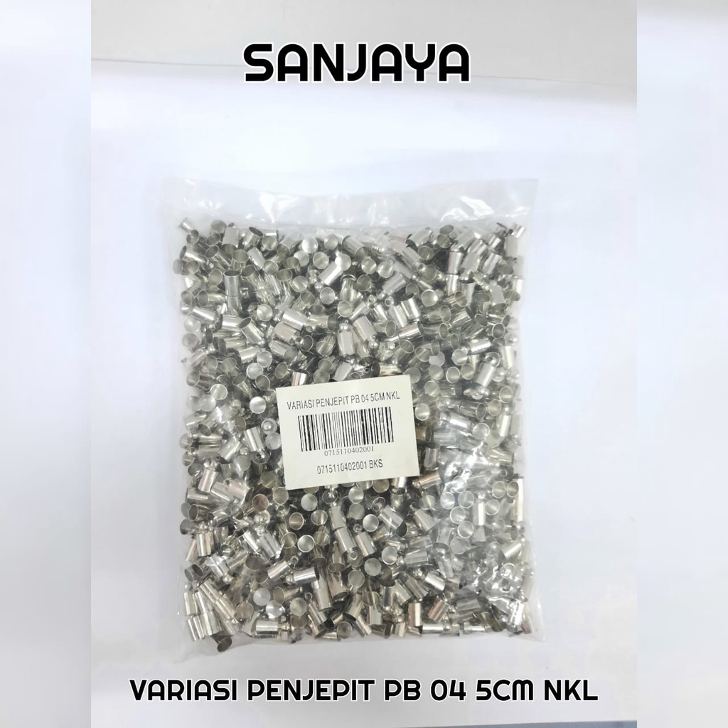 VARIASI PENJEPIT PB 04 NICKEL (UKURAN 4MM, 5MM, 6MM)