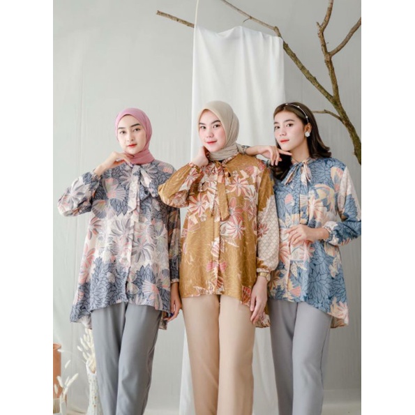 MADERA ONE SET Trend fashion hijabers ootd hijab terbaru kekinian pakaian polos muslim wanita cantik