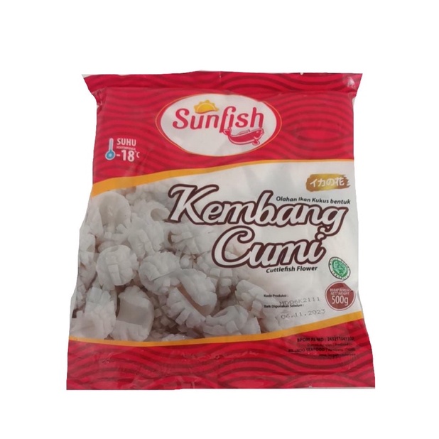 

Sunfish Kembang Cumi 500gr