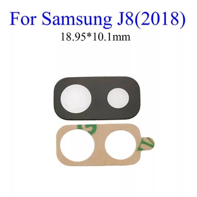 Camera Lens Lensa kamera kaca kamera belakang Samsung J8 2018 J810