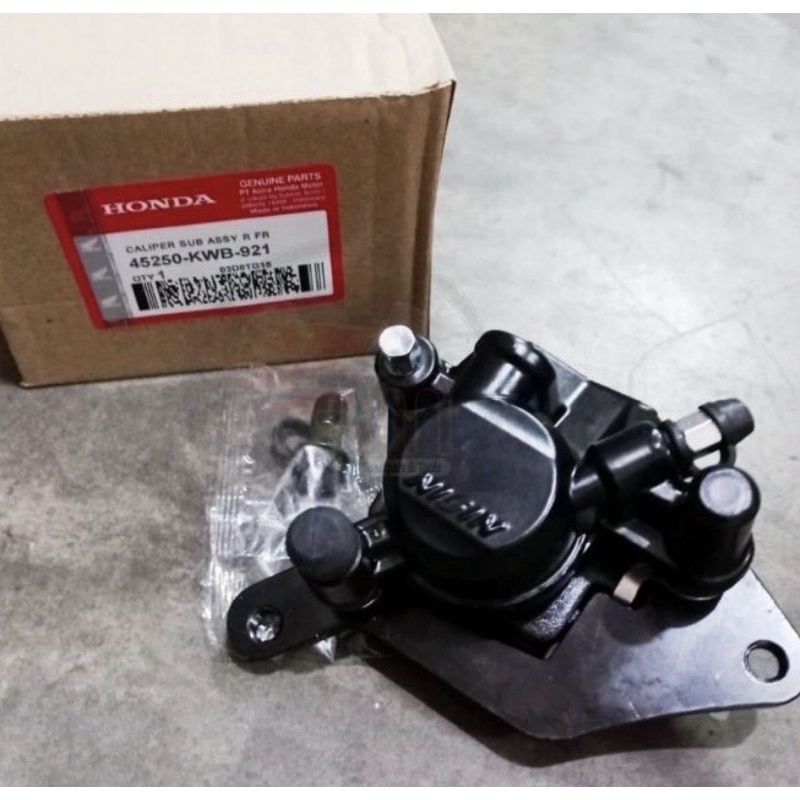 KALIPER DEPAN PALA BABI DEPAN REVO ABS BLADE SUPRA X 125 Fi SET KAMPAS KWB HONDA