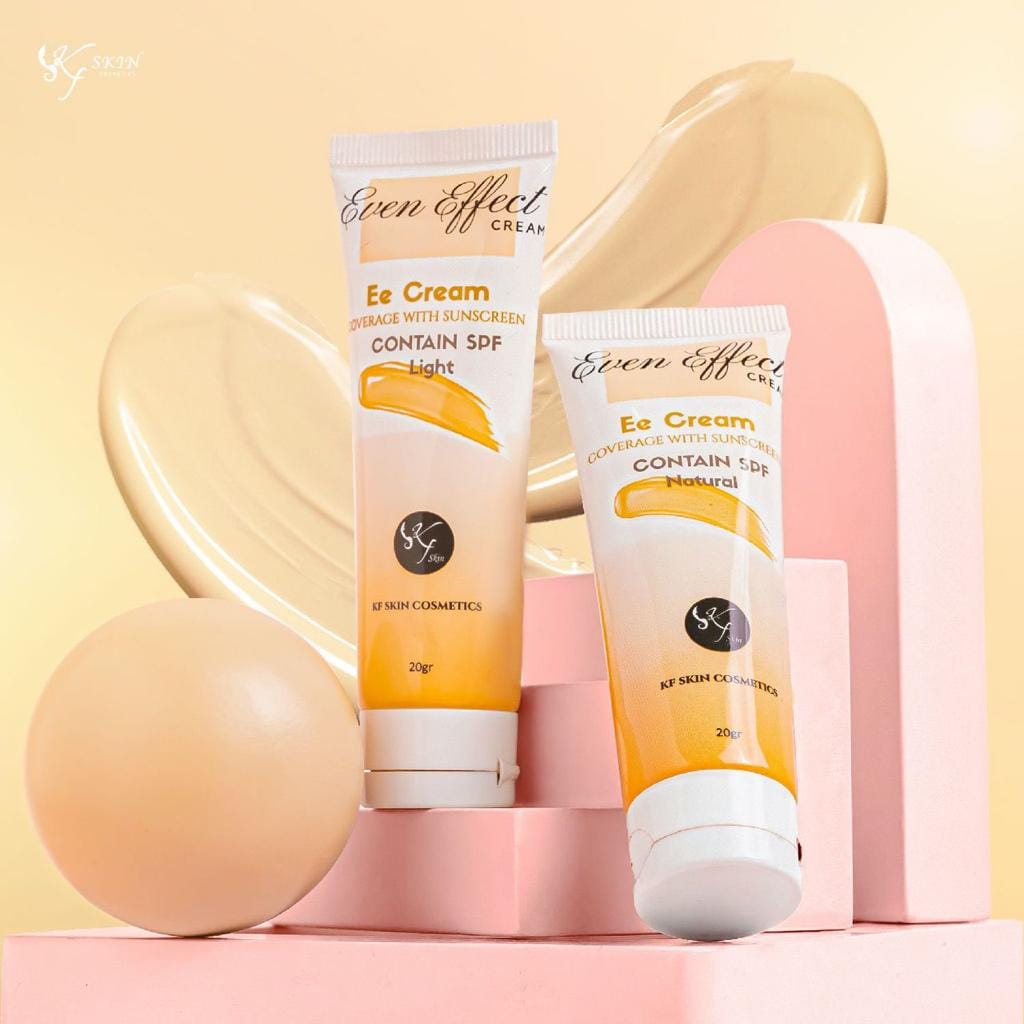EE Cream Kfskin Natural Cover Spf 50++ Original /kf skin original- 2 Shade Natural & Light / EE Crea