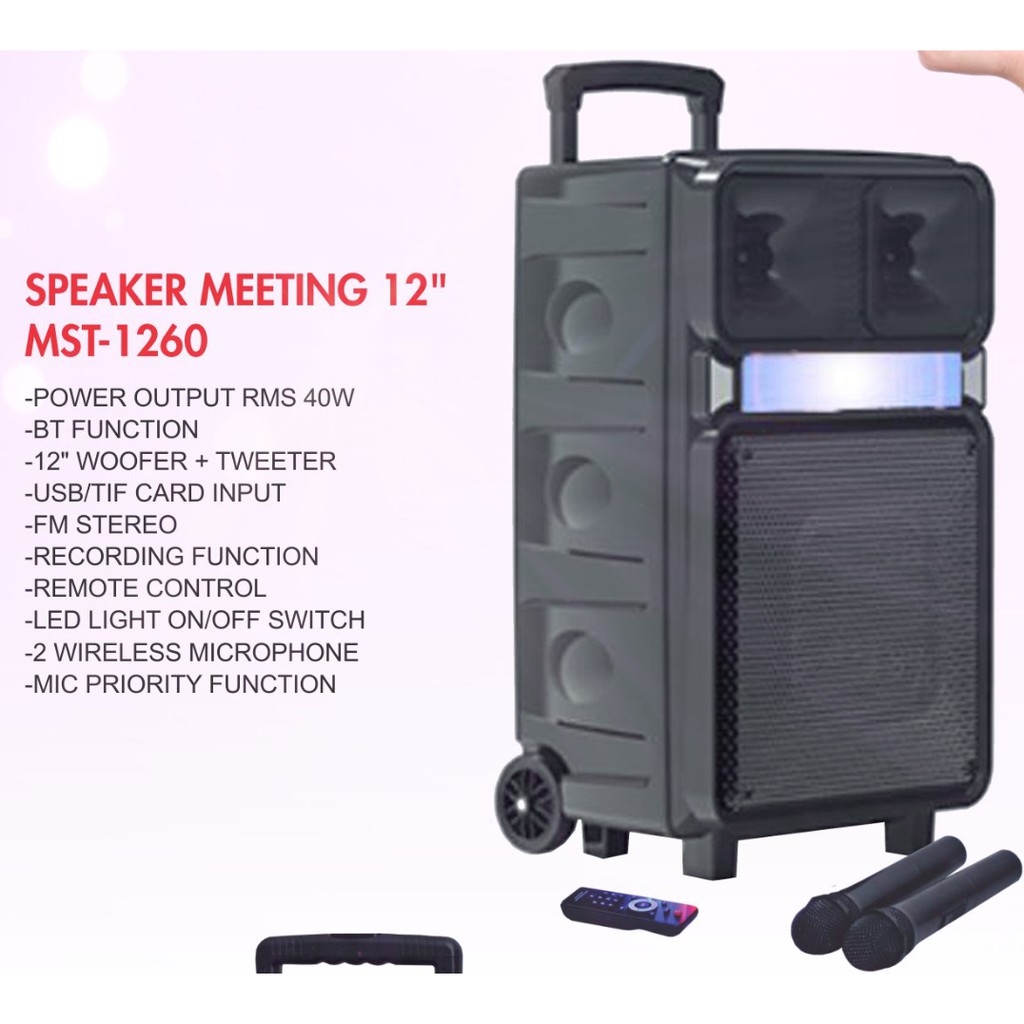 speaker meeting portable