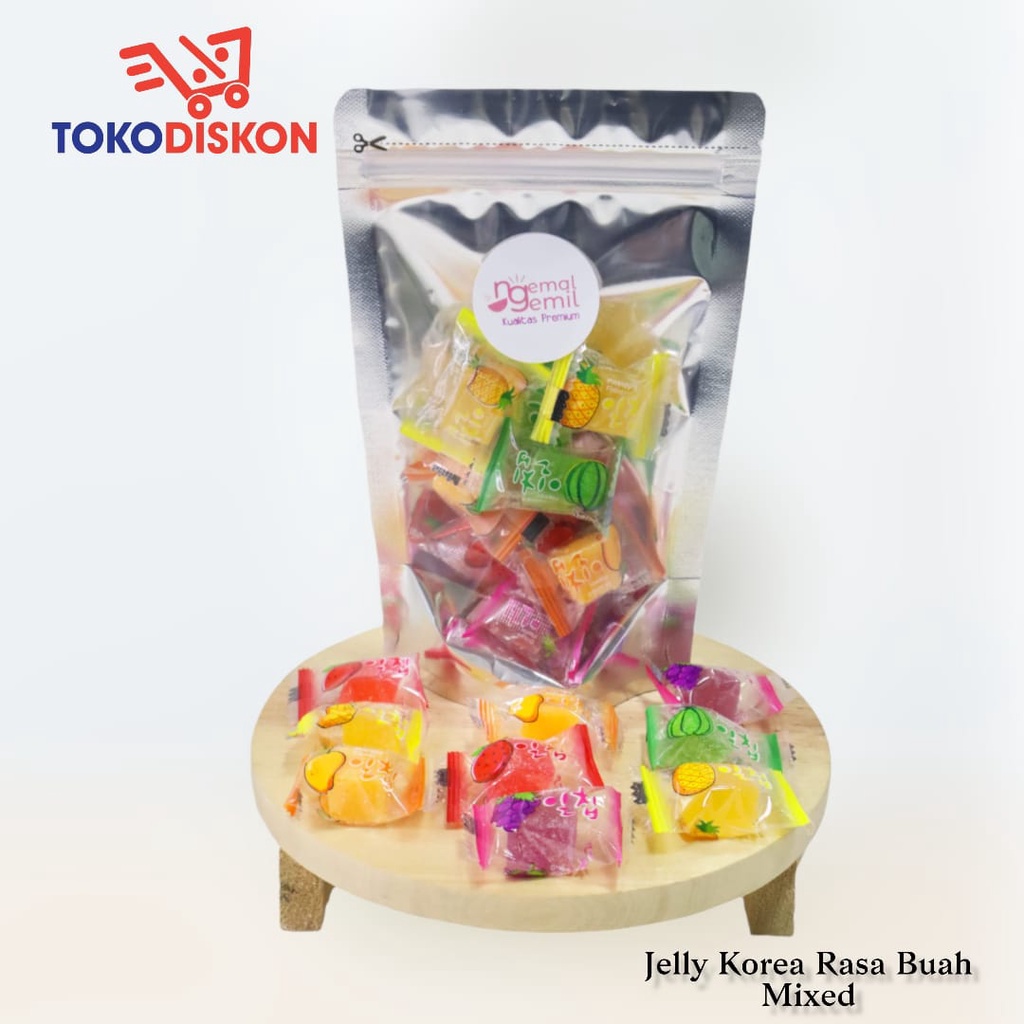 

Jelly Korea Rasa Buah Mixed // Premium