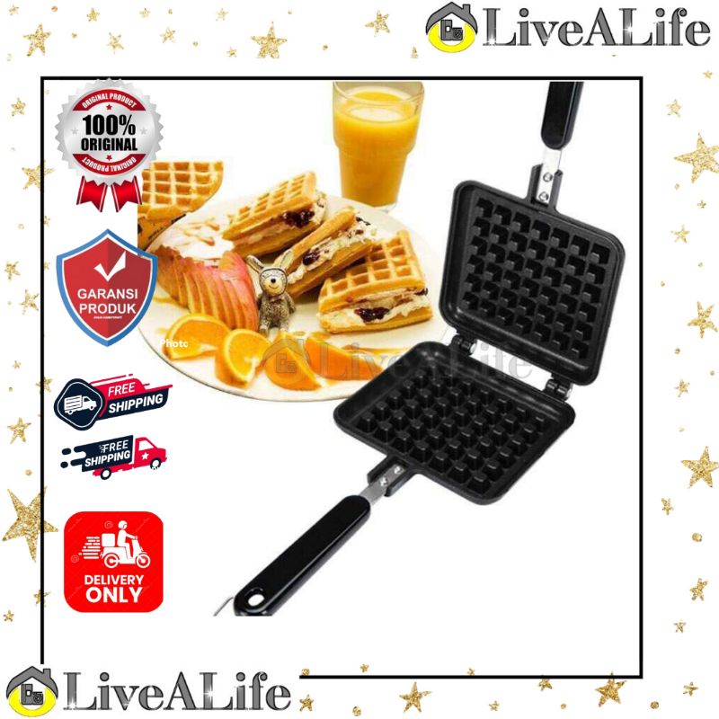Cetakan Panggang Waffle & Croffle Yiwu