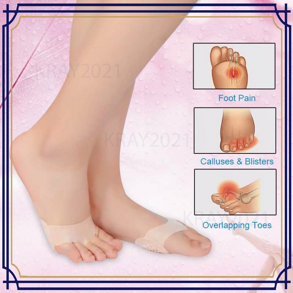 Alas Kaki Sepatu Shock Absorb Silicone Gel Anti Slip 2PCS - HL205