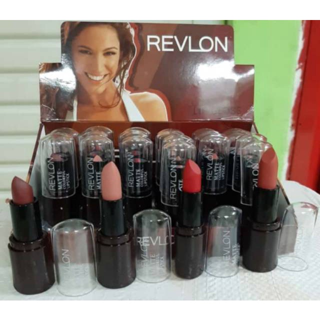 (PERBOX) LIPSTICK Maybelline MATTE  / LIPSTIK Maybeline No: H-s 608/ Lipstik revlon h/s 608