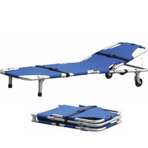 Folding Stretcher / Tandu Lipat 2 Plus Roda GEA YDC-1A3 / YDC 1A3 / YDC 1 A 3 - Tandu Evakuasi