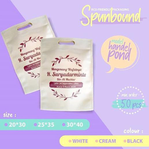 

Best Produk] Tas Spunbond Pond 25X35