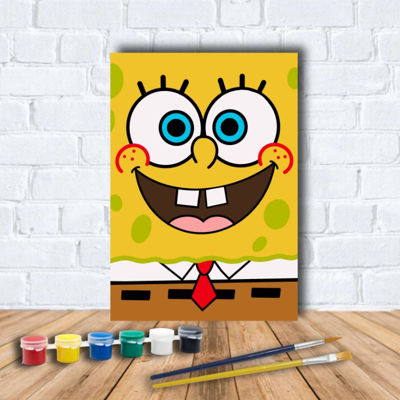 

SPONGEBOB PAINT BY NUMBER