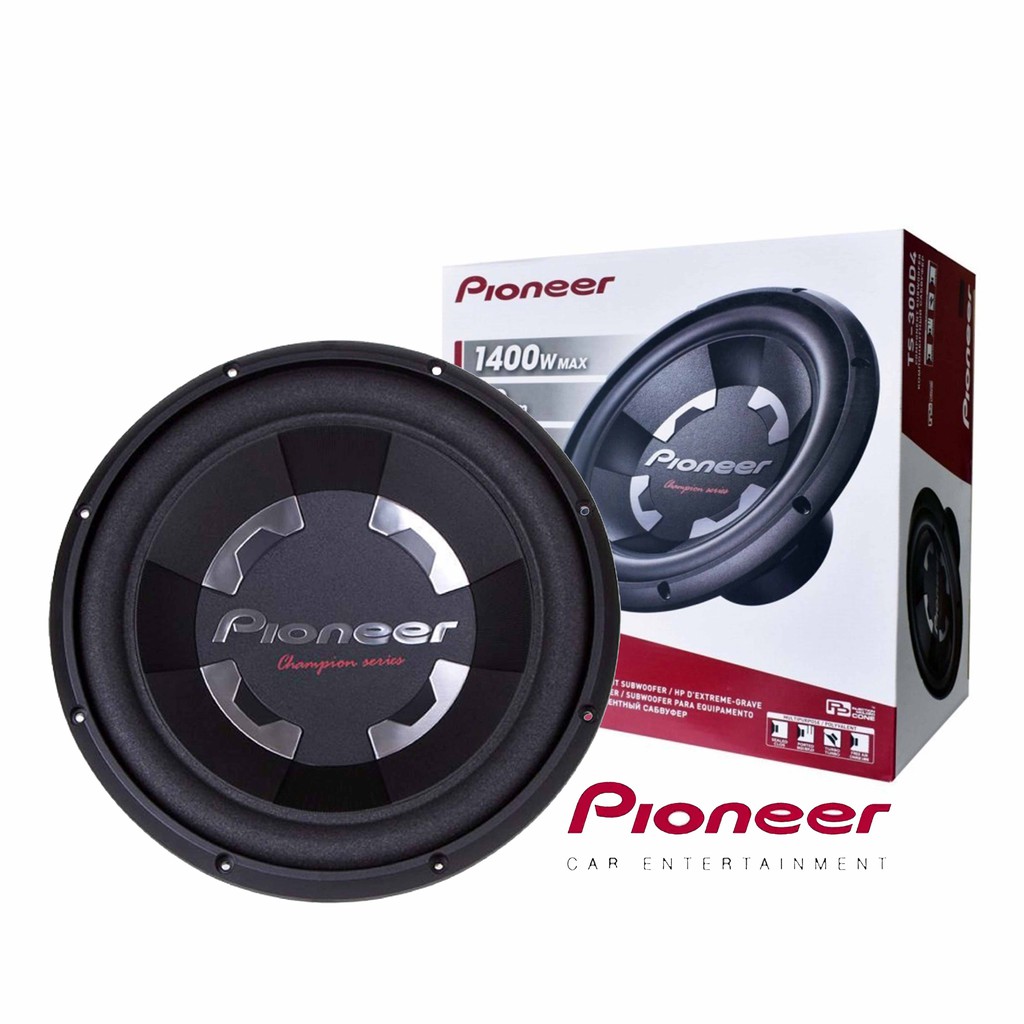 Pioneer TS-300D4 Dual Voice Coil Subwoofer 12 Inch Champion Series