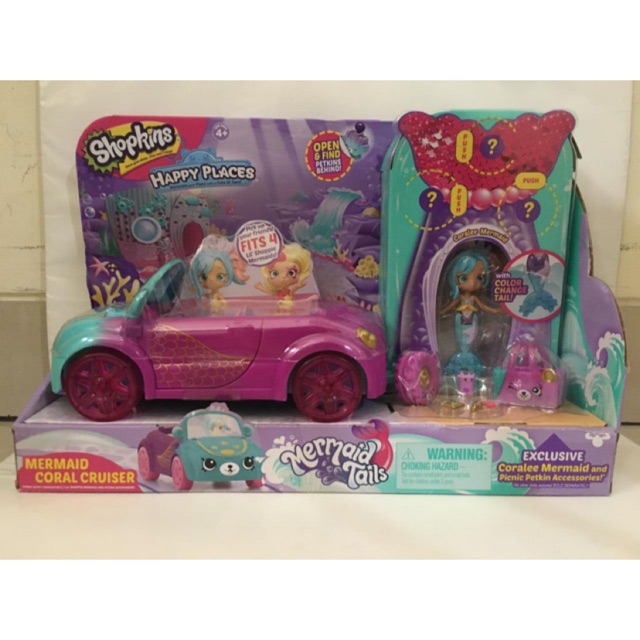 Shopkins Mermaid Coral Cruiser A0308