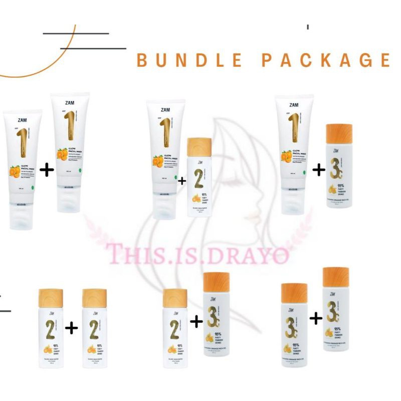 

Bundling ZAM Glow Facial Wash - Glow Skin Water
