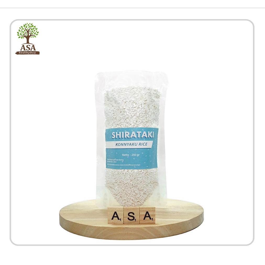 

✨BISA BAYAR DI TEMPAT✨ Shirataki Konnyaku Rice - Beras Shirataki 250gr TERUJI [Kode 1|Kode