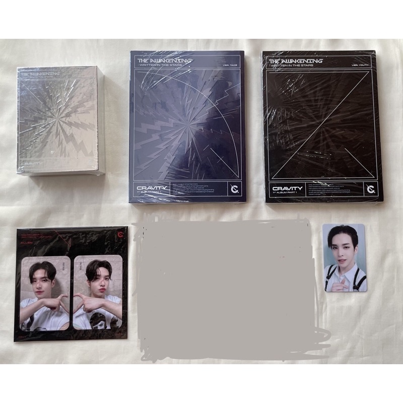 cravity ssq album sealed youth benefit heart pc 4cut ld sw minhee hyeongjun allen