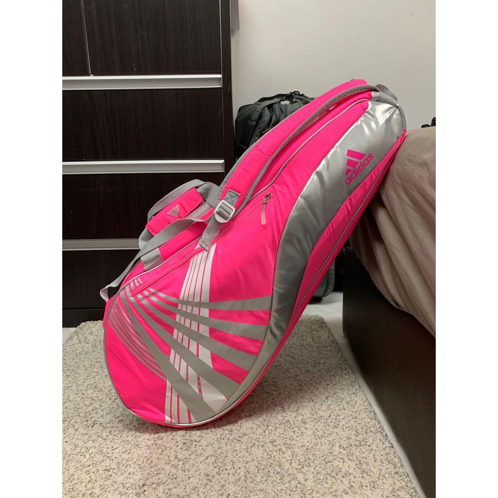 Tas Tenis Tennis dan Badminton Adidas Pink Original