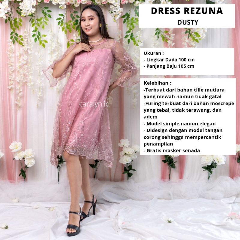 DRESS BRUKAT REZUNA