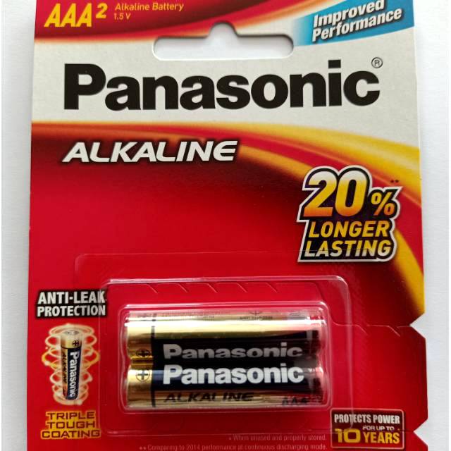 Baterai Panasonic alkalin AAA