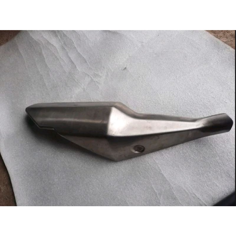 mupler pelindung knalpot Ninja 250 fi Z 250 fi original pelindung tutup knalpot Ninja 250 fi
