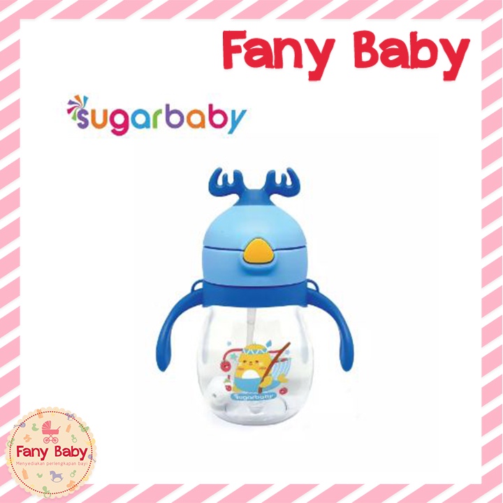 SUGAR BABY TRITAN SIPPY CUP 9M+270ML [ TOTAL VOL :320ML ]