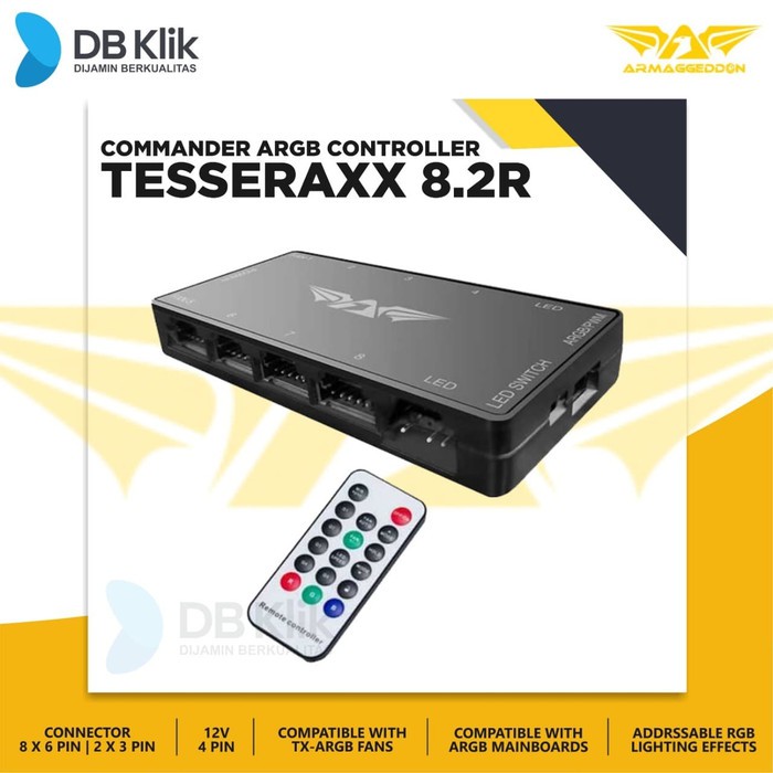 Commander ARGB Controller Armaggeddon Tessaraxx 8.2R ( TX Command-8.2R )