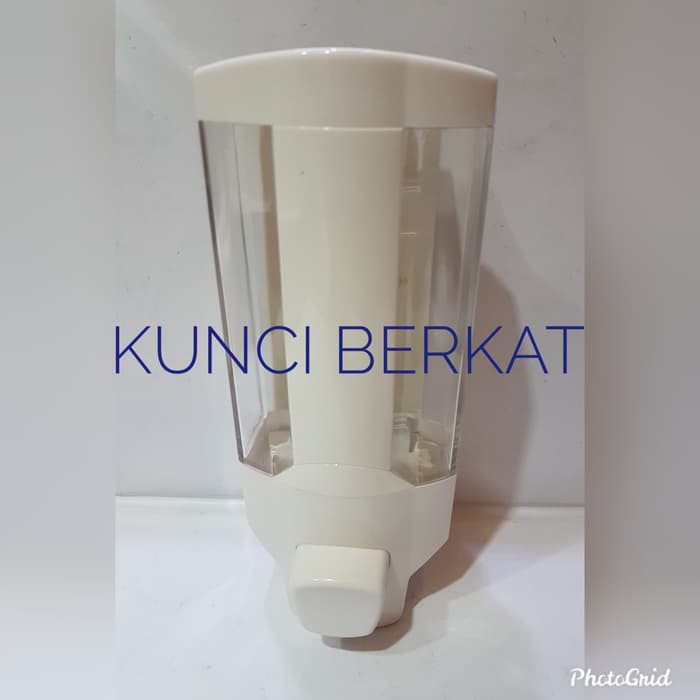 Hand Soap/Tempat sabun cair/Putih/Plastik/Singel