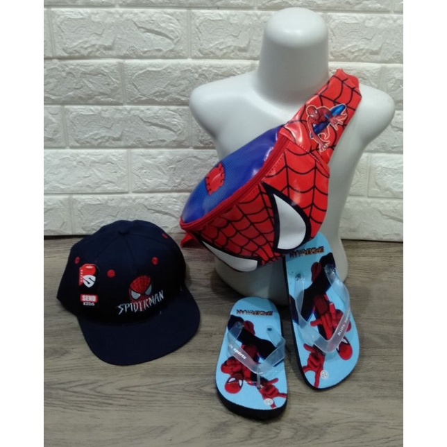 PROMO PAKET HEMAT 3IN1 SPIDERMAN