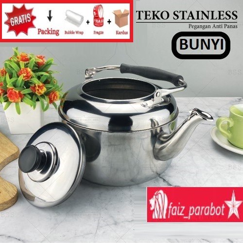 5 LITER TEKO SIUL BUNYI / TEKO PEMANAS AIR STAINLES 4,2 L MURAH