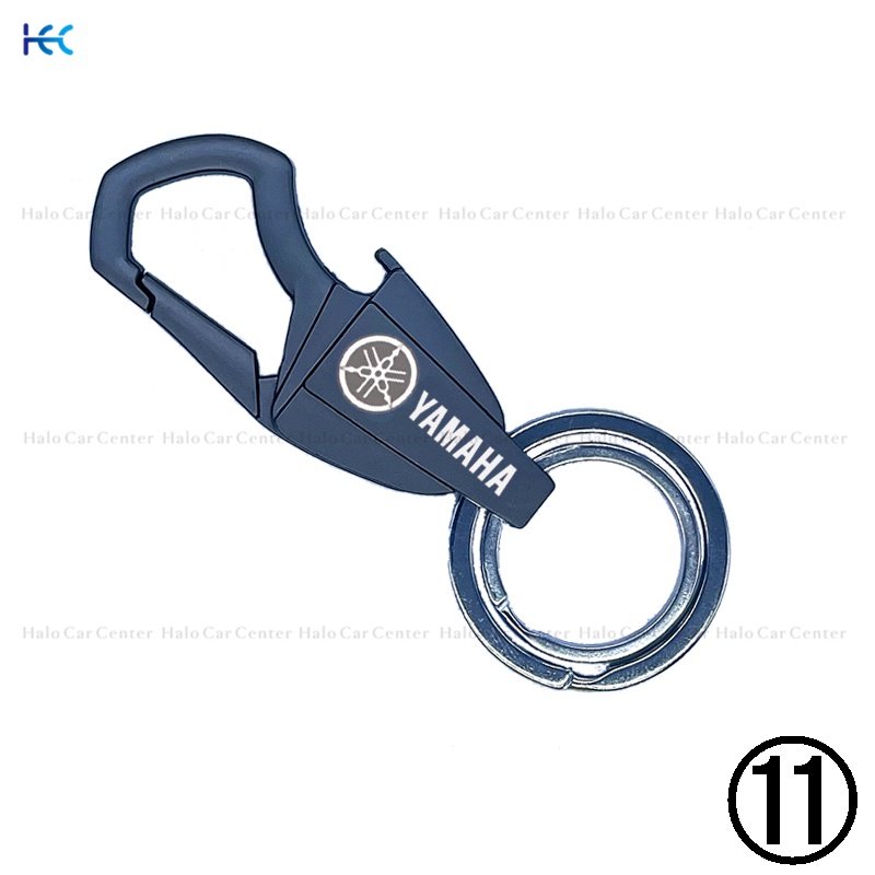 【Ready Stock】Alloy Metal Logo Motorcycle Keychain Car keychain SET for Yamaha