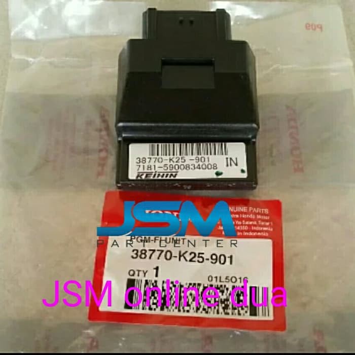 CDI ECM ECU BEAT FI ORI AHM 38770-K25-901 ORI ORIGINAL