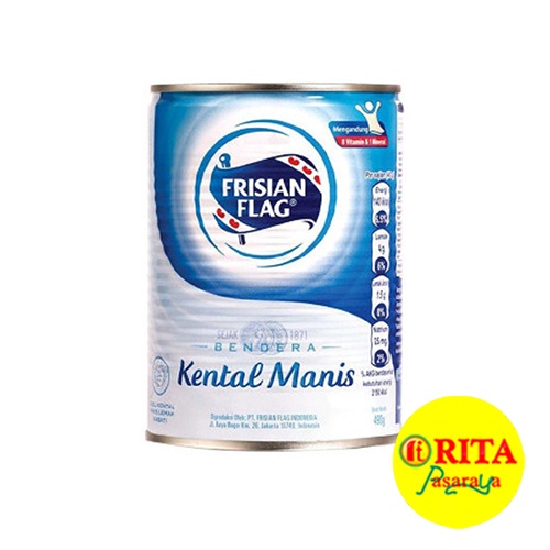 

Frisian Flag Susu Kental Manis Putih Kaleng 490 Gr
