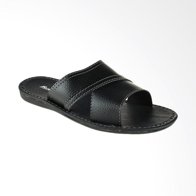 Bata Skoda Sandal Pria - Black/sandal bata ori