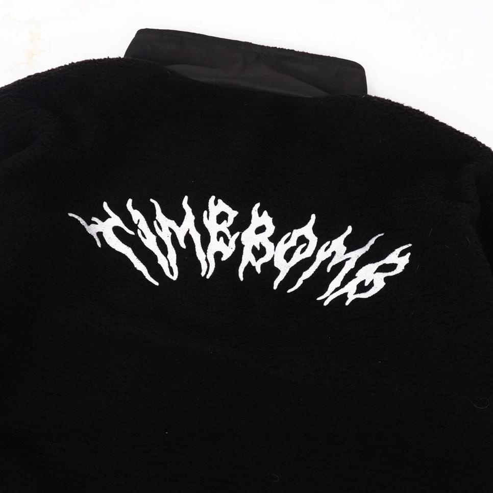 TIMEBOMB | SHERPA JACKET V1 ( BLACK POCKET BLACK ) [KDT.21Jl22в]