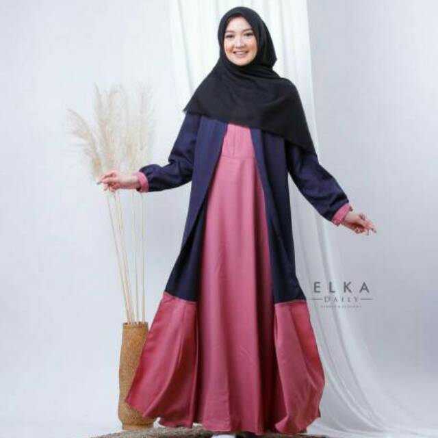 [GAMIS ELKA LABEL] KALISYA DAILY DRESS