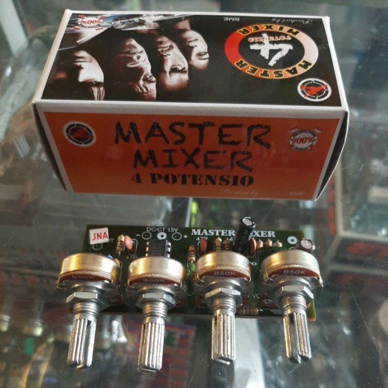 MASTER MIXER 4 POTENSIO BME