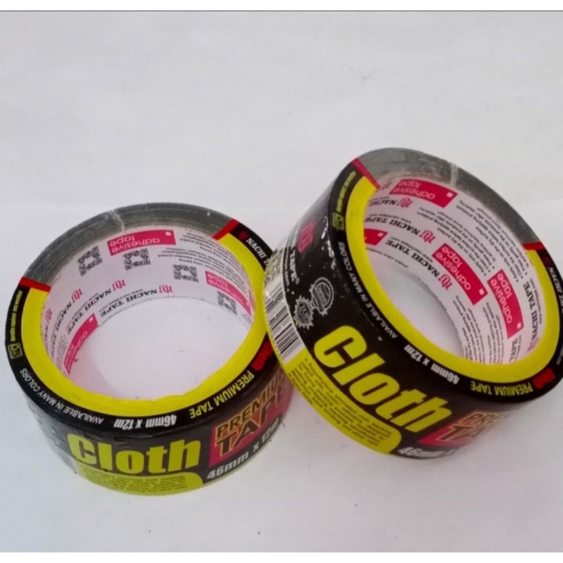 Lakban hitam tebal nachi tape