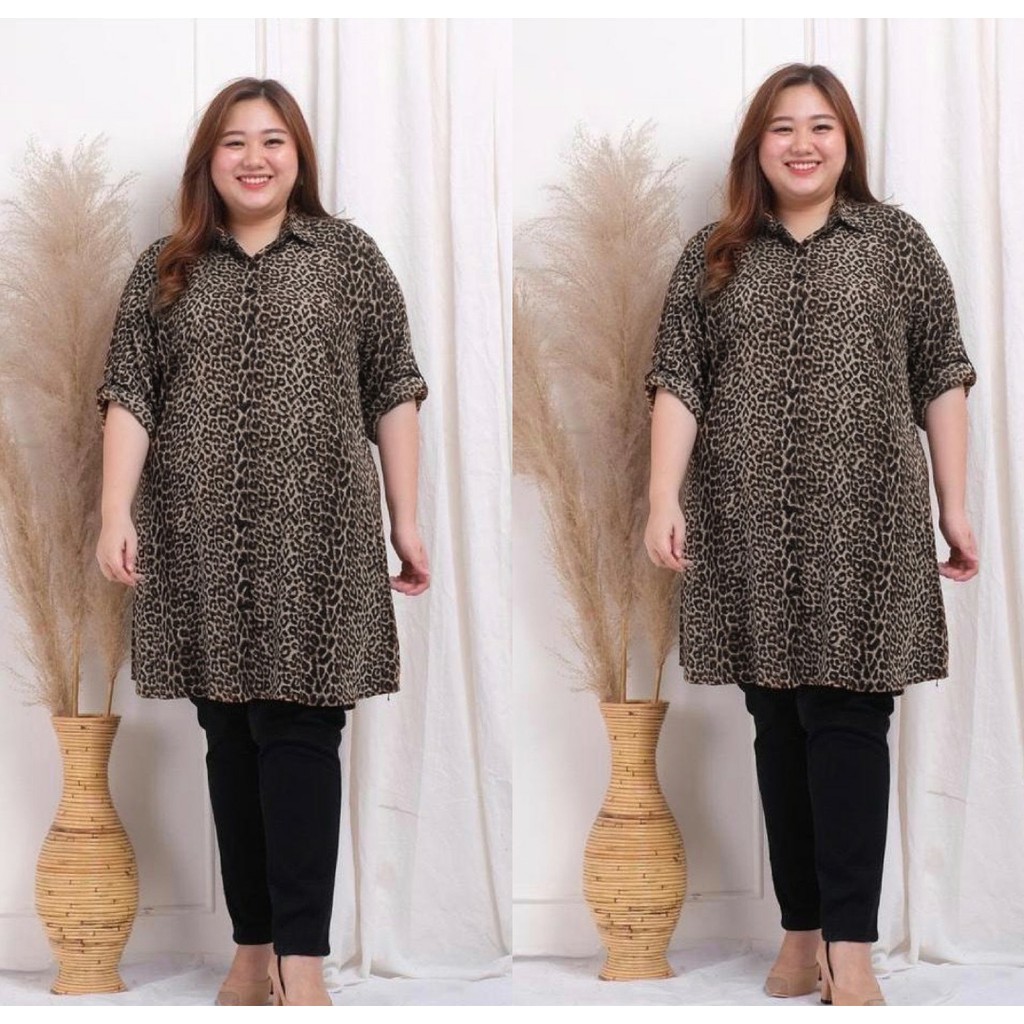 [GLFK] Tunik Super Jumbo / Tunik Jumbo Motif / Pakaian Wanita Jumbo / Baju Jumbo