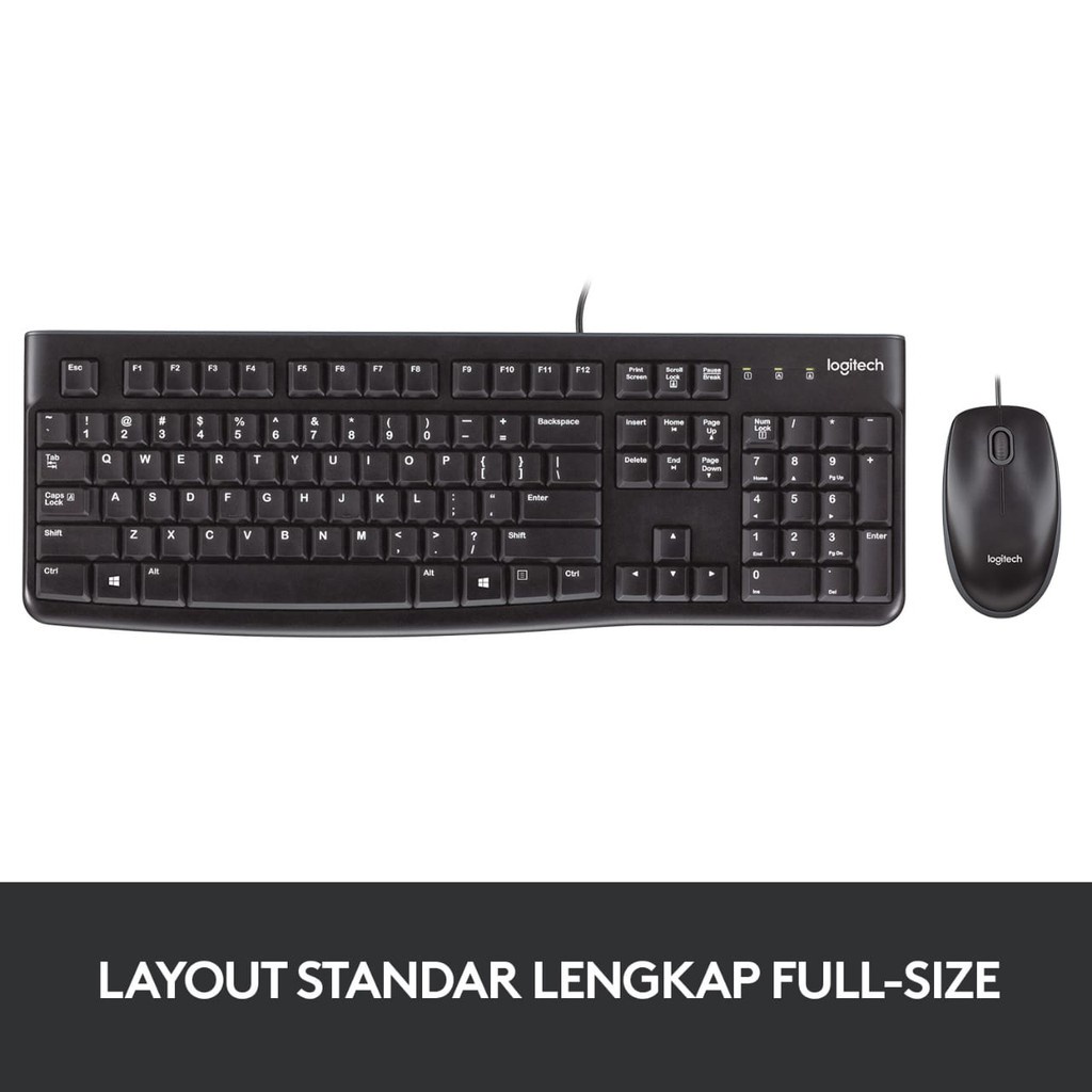 Logitech Combo MK120, Keyboard + Mouse