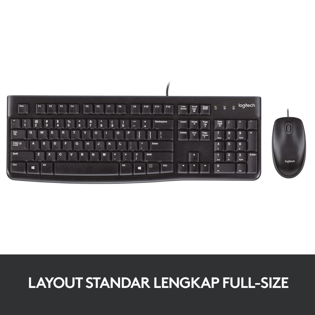 Logitech Combo MK120, Keyboard + Mouse