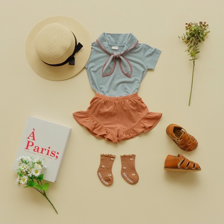 Bell &amp; Bo - Twyla Bloomer Ruffle Shorts / Celana Anak Perempuan