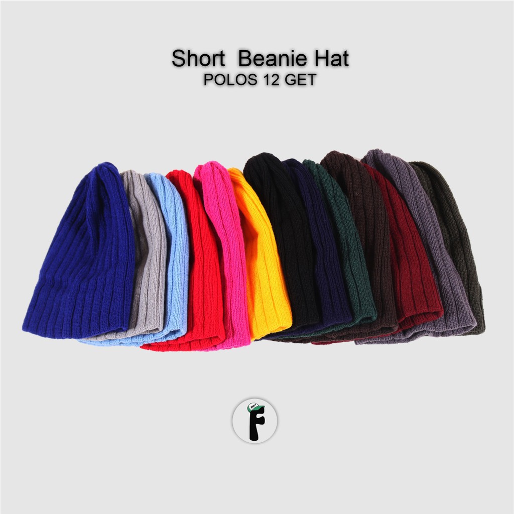 Kupluk Beanie 12 get Fuzzy Polos