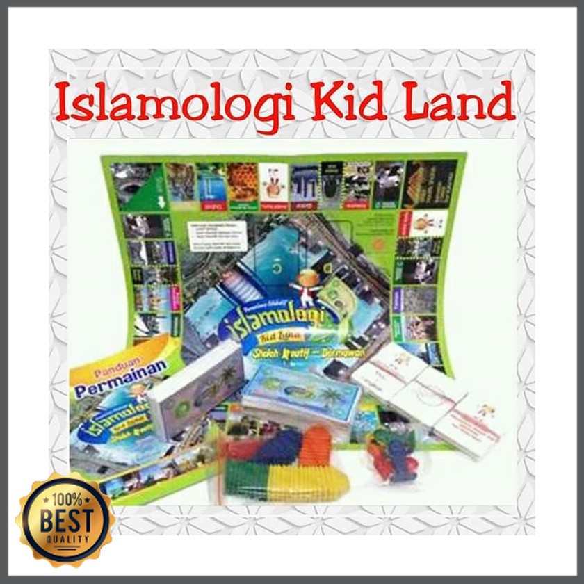 Mainan / Mainan Anak  Islamologi Kid Land Monopoli muslim islam CL-412