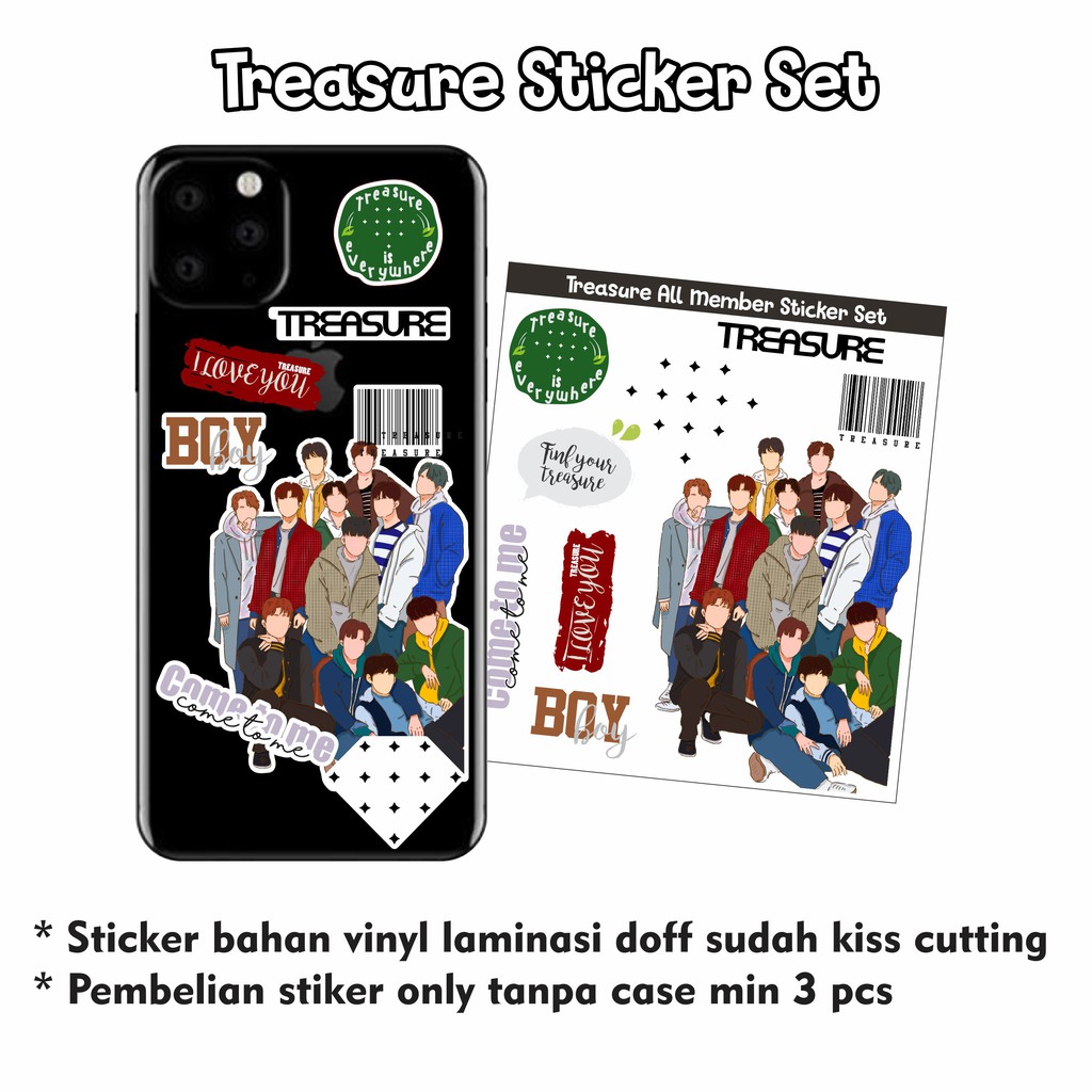 

Sticker Case Treasure Member